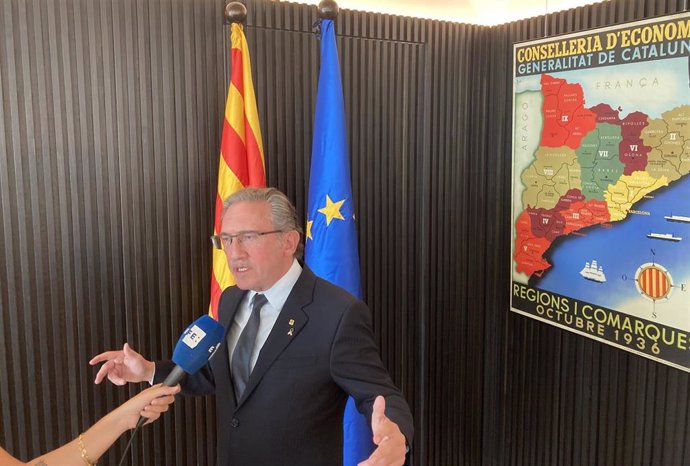 El conseller de Economía y Hacienda de la Generalitat, Jaume Giró.