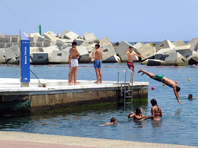 Barcelona restringe el acceso a la zona de baños del Frum por el Primavera Sound