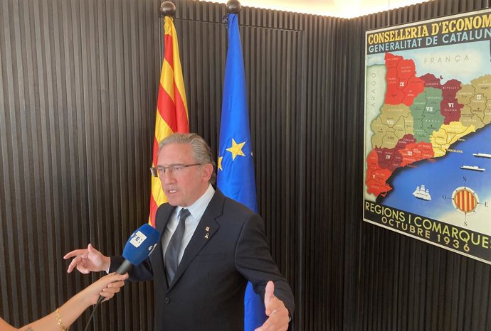 El conseller d'Economia i Hisenda de la Generalitat, Jaume Giró
