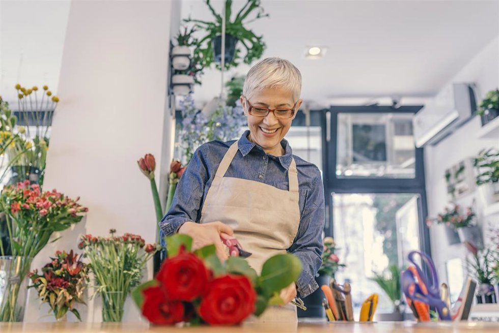 Archivo - Imagen de recurso de una floristería