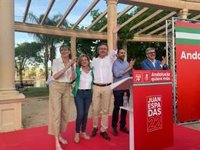 Espadas critica que Andalucía tenga un presidente "encantado de conocerse" y confía en dar la vuelta a las encuestas
