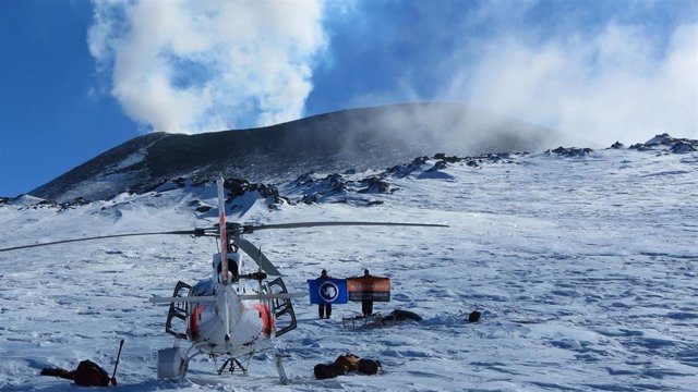 Archivo - Volcán Erebus