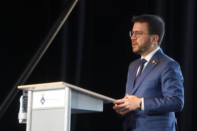 El president de la Generalitat, Pere Aragons