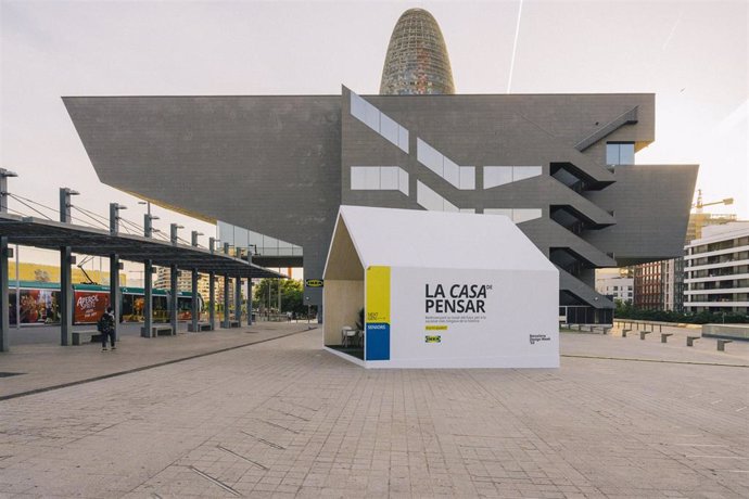 Espacio efímero de Ikea La Casa de Pensar