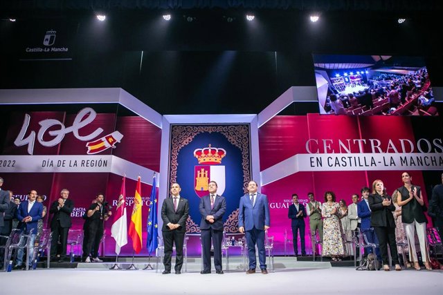 Acto institucional por el Día de C-LM