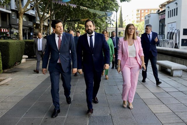 El presidente del Partido Popular de Castilla-La Mancha, Paco Núñez, en el Día de la Región