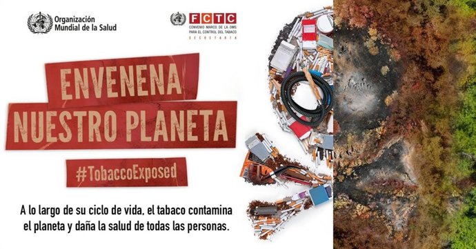 Imagen de la campaña del Día Mundial Sin Tabaco 2022.