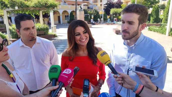 Nuria Rodríguez, candidata número 1 de Ciudadanos por Málaga al Parlamento de Andalucía.