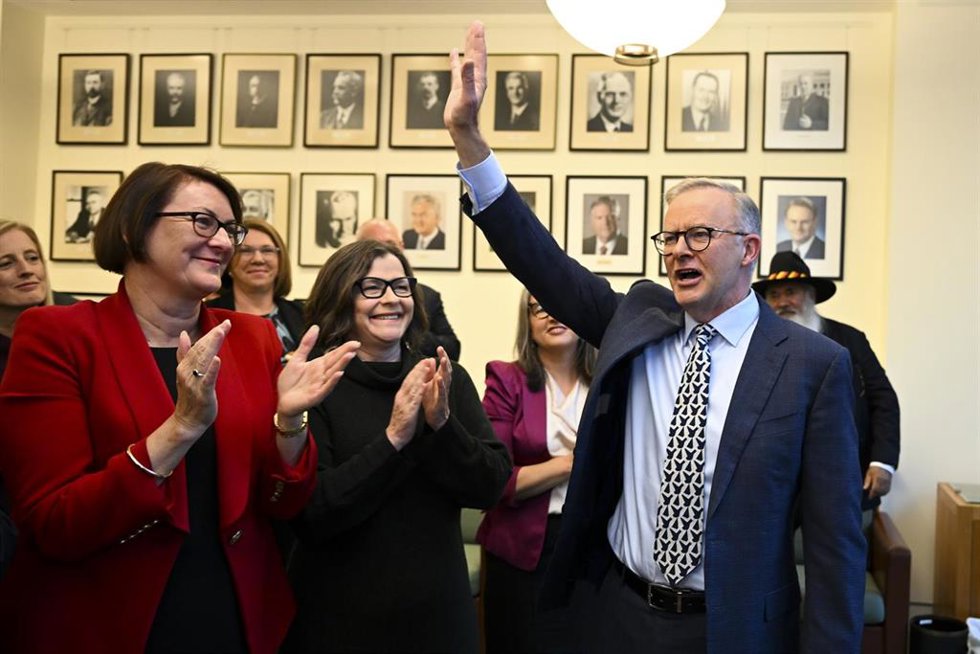 El primer ministro laborista de Australia, Anthony Albanese.