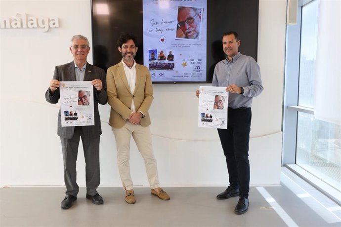 Presentación de la gala homenaje a José Miguel Fernández Pelegrina con motivo del Día Mundial de la Esclerosis Múltiple.