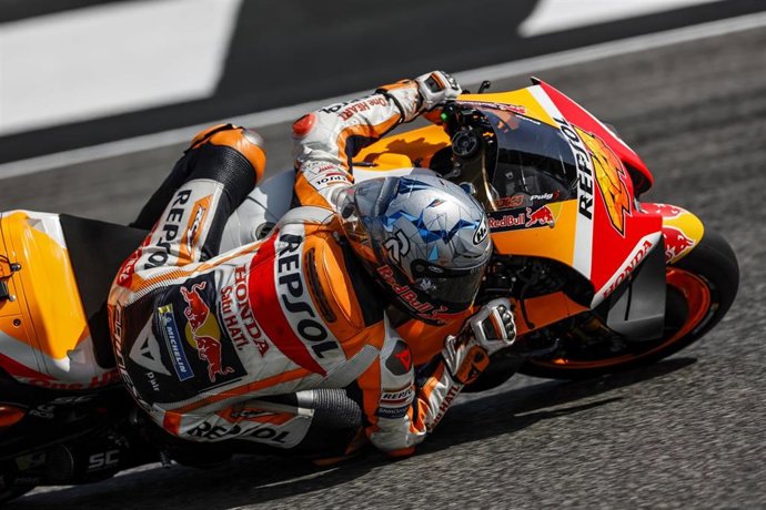 El piloto español de MotoGP Pol Espargaró (Repsol Honda Team) en el Mundial 2022