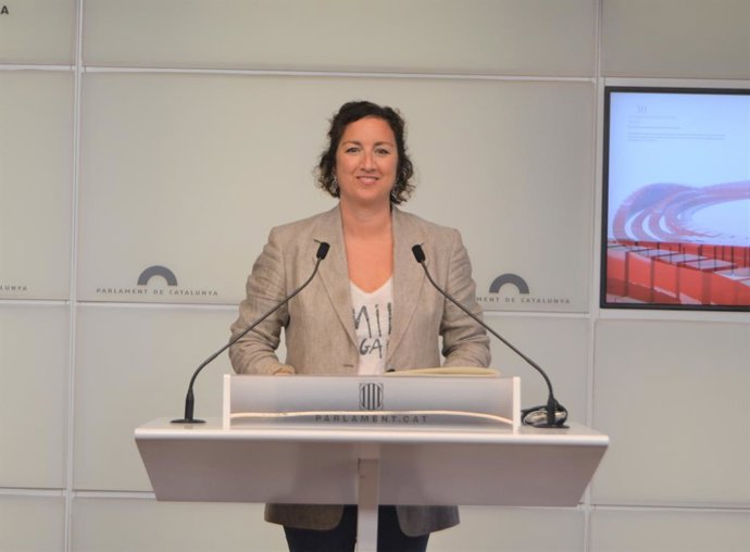 La portaveu del PSC al Parlament, Alícia Romero
