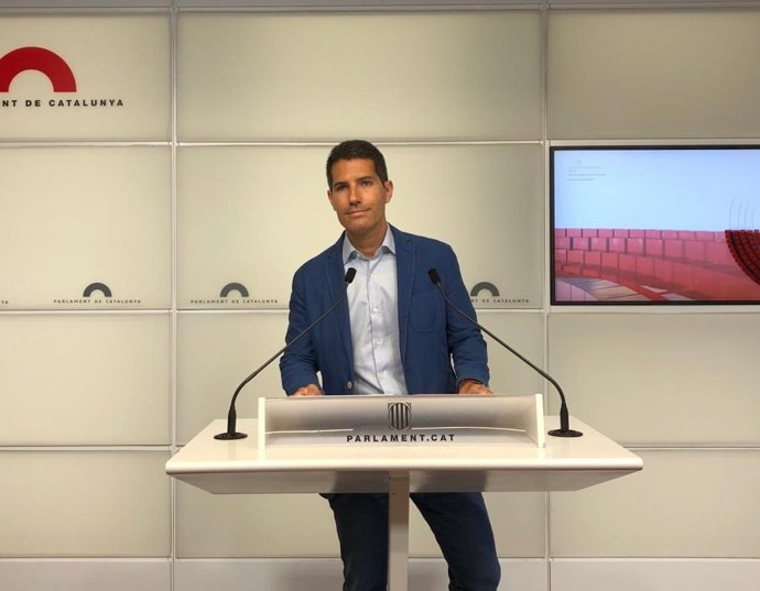 El portaveu de Cs al Parlament, Nacho Martín Blanco