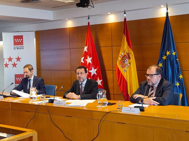 Presentación de las cuentas trimestrales de la Comunidad de Madrid