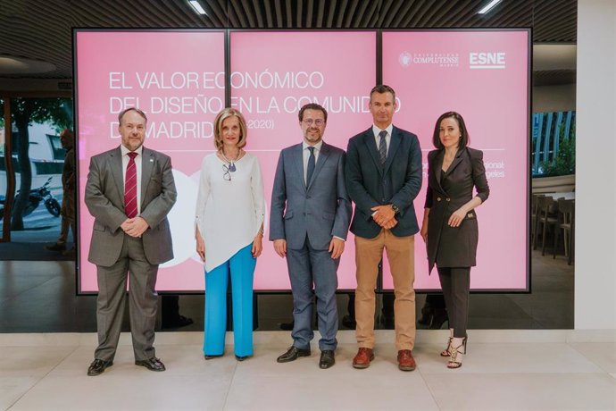 Presentación del libro 'El Valor Económico del Diseño en la Comunidad de Madrid', una publicadión de ESNE, en colaboración con la Universidad Complutense