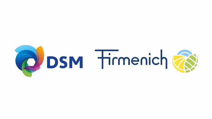 Logos de DSM y Firmenich.