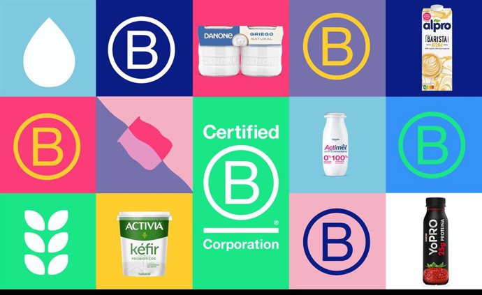Certificat B Corp de Danone