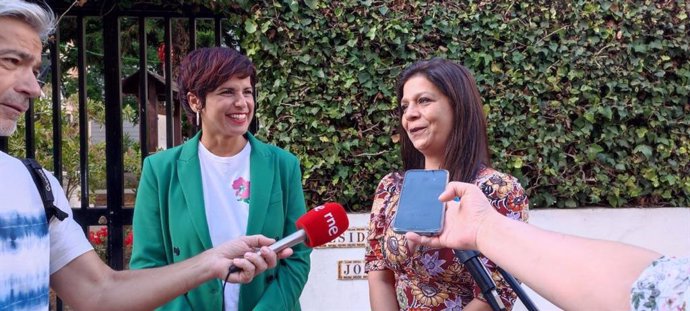 La candidata de Adelante Andalucía a la presidencia de la Junta de Andalucía en las elecciones del 19 de junio, Teresa Rodríguez.