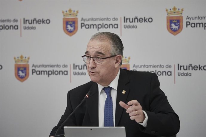 Archivo - El alcalde de Pamplona y vicepresidente de UPN, Enrique Maya.