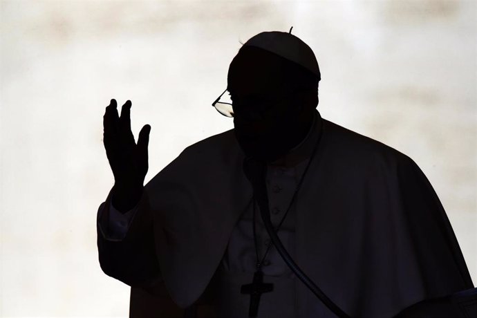 El Papa durante una audiencia general