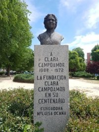 Clara Campoamor será nombrada Hija Predilecta de la ciudad de Madrid con el apoyo por unanimidad de Cibeles