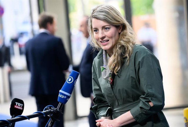 Melanie Joly, ministra de Exteriores de Canadá.