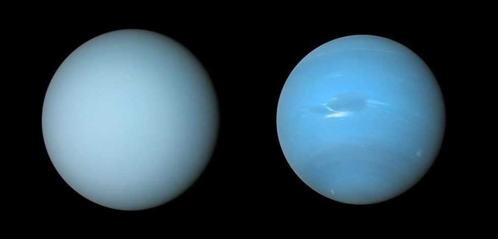 Urano y Neptuno