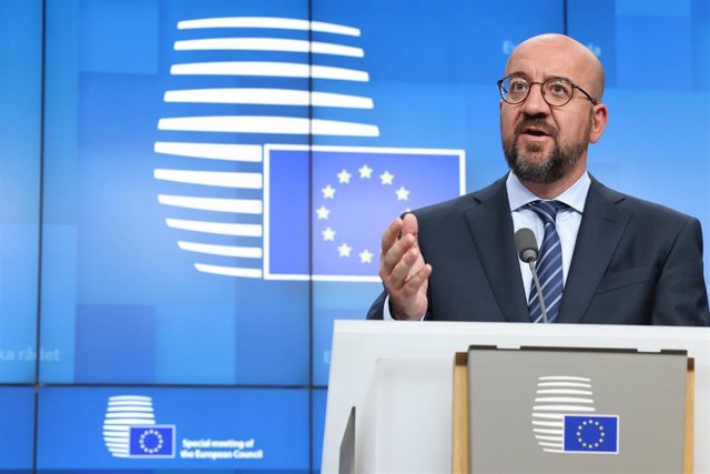 El presidente del Consejo Europeo, Charles Michel