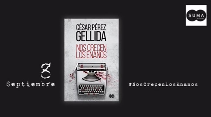 Promoción de la próxima novela de César Pérez Gellida.