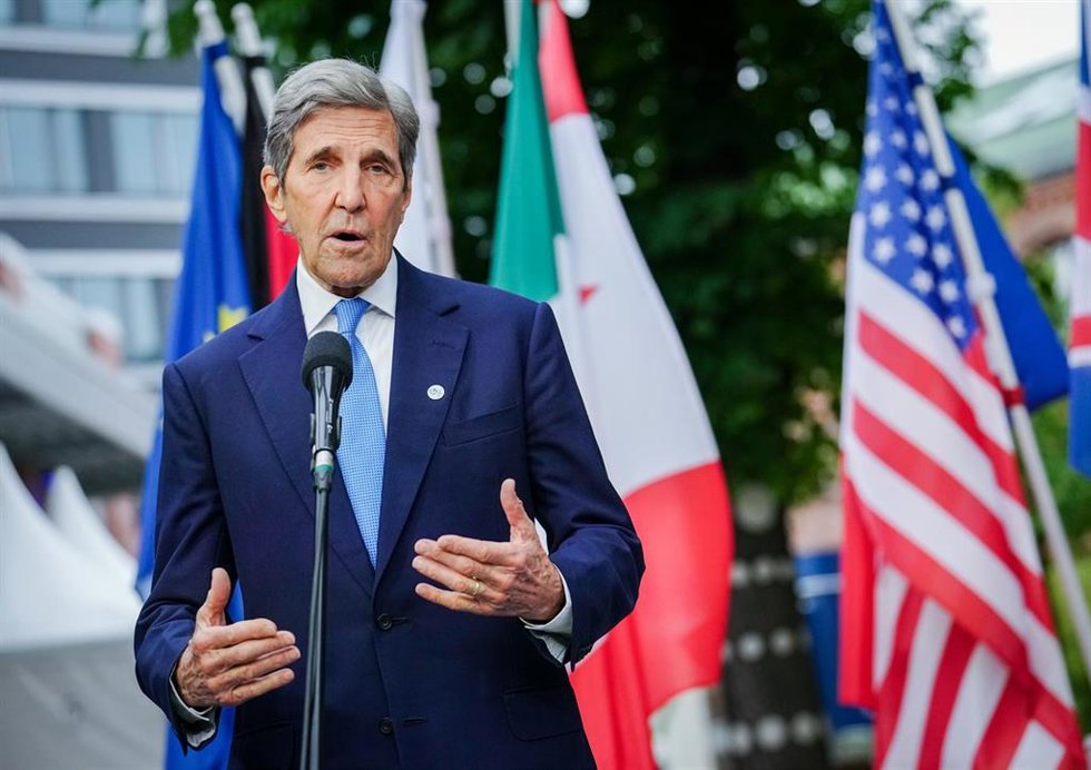 Imagen de archivo del enviado especial de Estados Unidos para el Clima, John Kerry