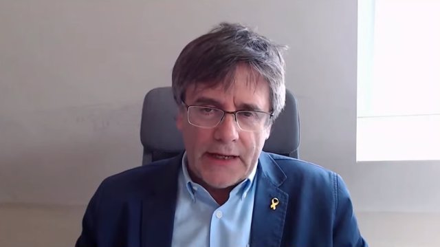 El expresidente de la Generalitat y presidente del Consell per la República, Carles Puigdemont