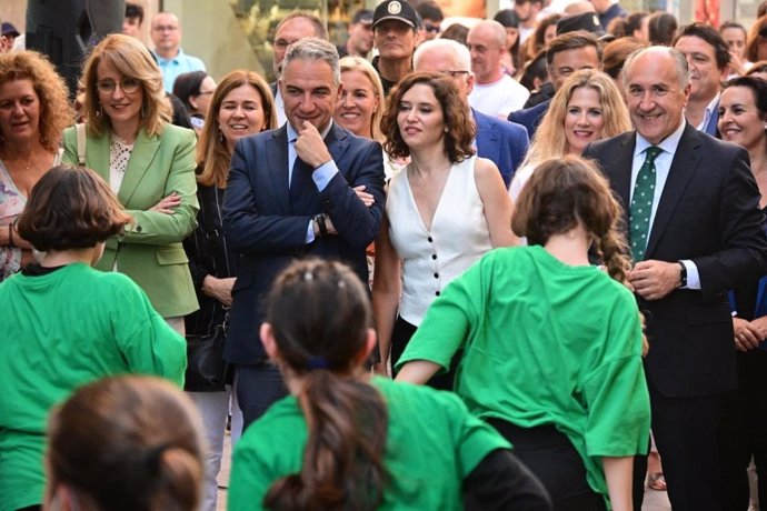 La presidenta de la Comunidad de Madrid y del PP de Madrid, Isabel Díaz Ayuso