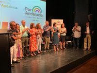 Nieto presenta el programa de 'Por Andalucía' pidiendo "levantar la cabeza" de cara al 19J porque así "todo cambia"