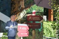 Miguel Gracia apunta al camino natural de Montfalcó al Congost de Mont-rebei como ejemplo de desarrollo y sostenibilidad