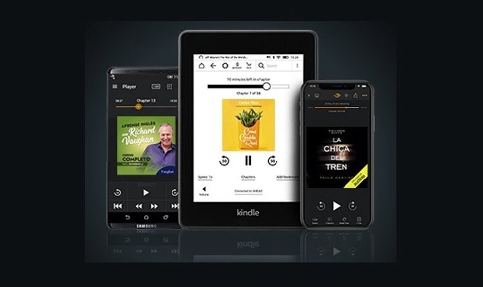 Aplicación de Audible para dispositivos móviles
