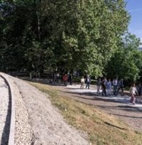 El Eje Sostenible de Labrit, desde el barrio de Txantrea hasta la pasarela, estará finalizado en julio