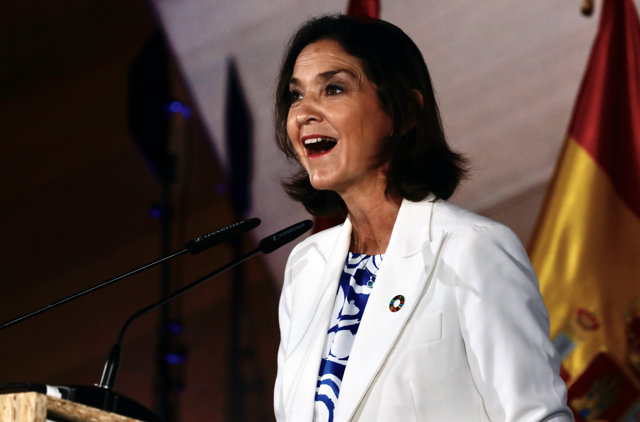 La ministra de Industria, Comercio y Turismo, Reyes Maroto