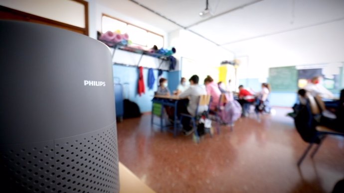 Proyecto Aire Limpio en centros escolares de España