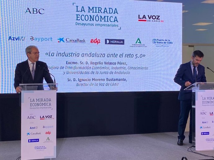 Velasco en el Foro La industria andaluza ante el reto 5.0.