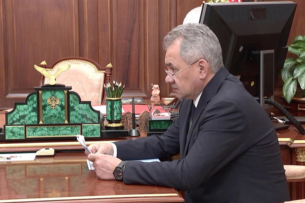 Archivo - El ministro de Defensa de Rusia, Sergei Shoigu