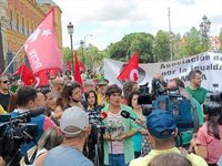 Teresa Rodríguez exige a Junta que refuerce el dispositivo Infoca y deje de "desprestigiarlo"