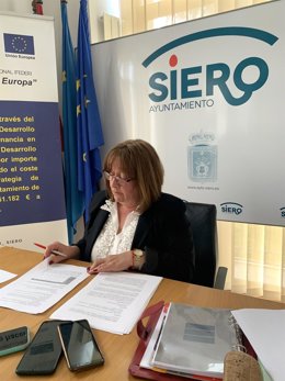 La concejala de Políticas Sociales del Ayuntamiento de Siero, Ana Rosa Nosti.