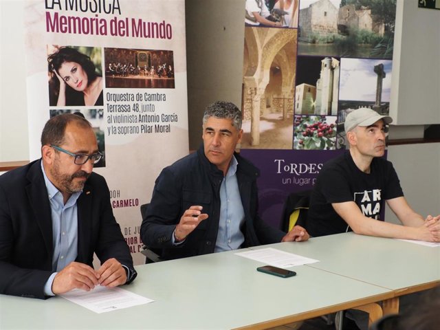 Simancas y Tordesillas presentan la iniciativa 'La Música-Memoria del Mundo'.