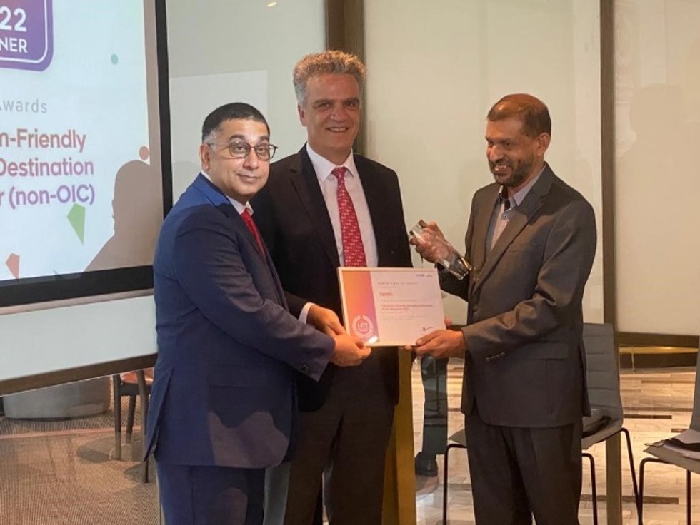 España, mejor destino 'muslim-friendly' emergente del año en los premios "Halal in Travel 2022".