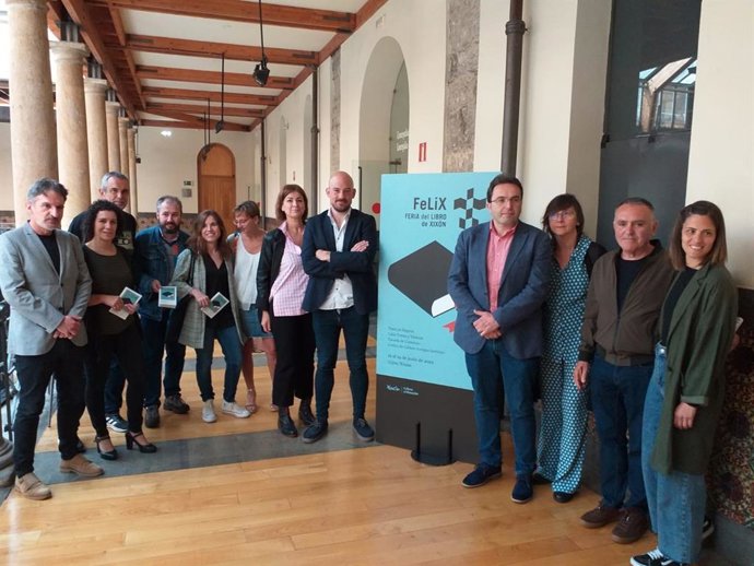 Presentación de la Feria del Libro de Gijón 'FeLiX' 2022, en el Centro de Cultura Antiguo Instituto