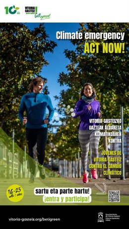 Vitoria-Gasteiz busca jóvenes para diseñar y gestionar proyectos medioambientales