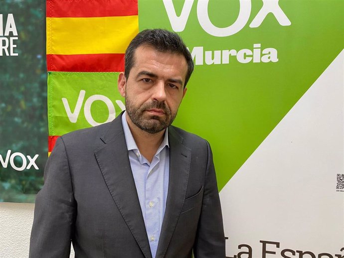 EL vicesecretario de Organización de Vox Murcia, Rubén Martínez Alpañez.