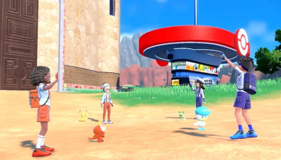 Multijugador online para hasta 4 jugadores en Pokémon Escarlata y Púrpura