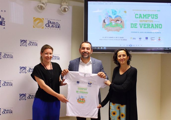 Presentación del Campus Deportivo de Verano de La Universidad Pablo de Olavide.