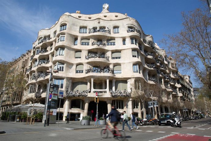 Archivo - El edificio de La Pedrera